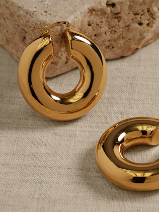 Ravena Large Bubble Hoop Earrings | Aureus + Argent | Banana Republic (US)