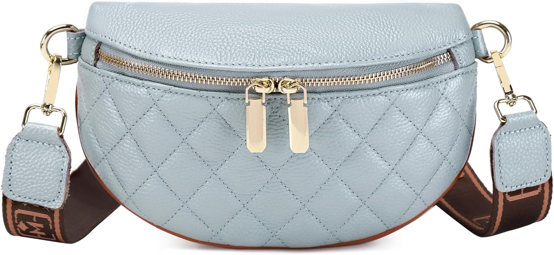 Eslcorri Small Crossbody Sling Bag for Women Trendy - Fashionable Fanny Packs Vegan Leather Chest... | Amazon (US)