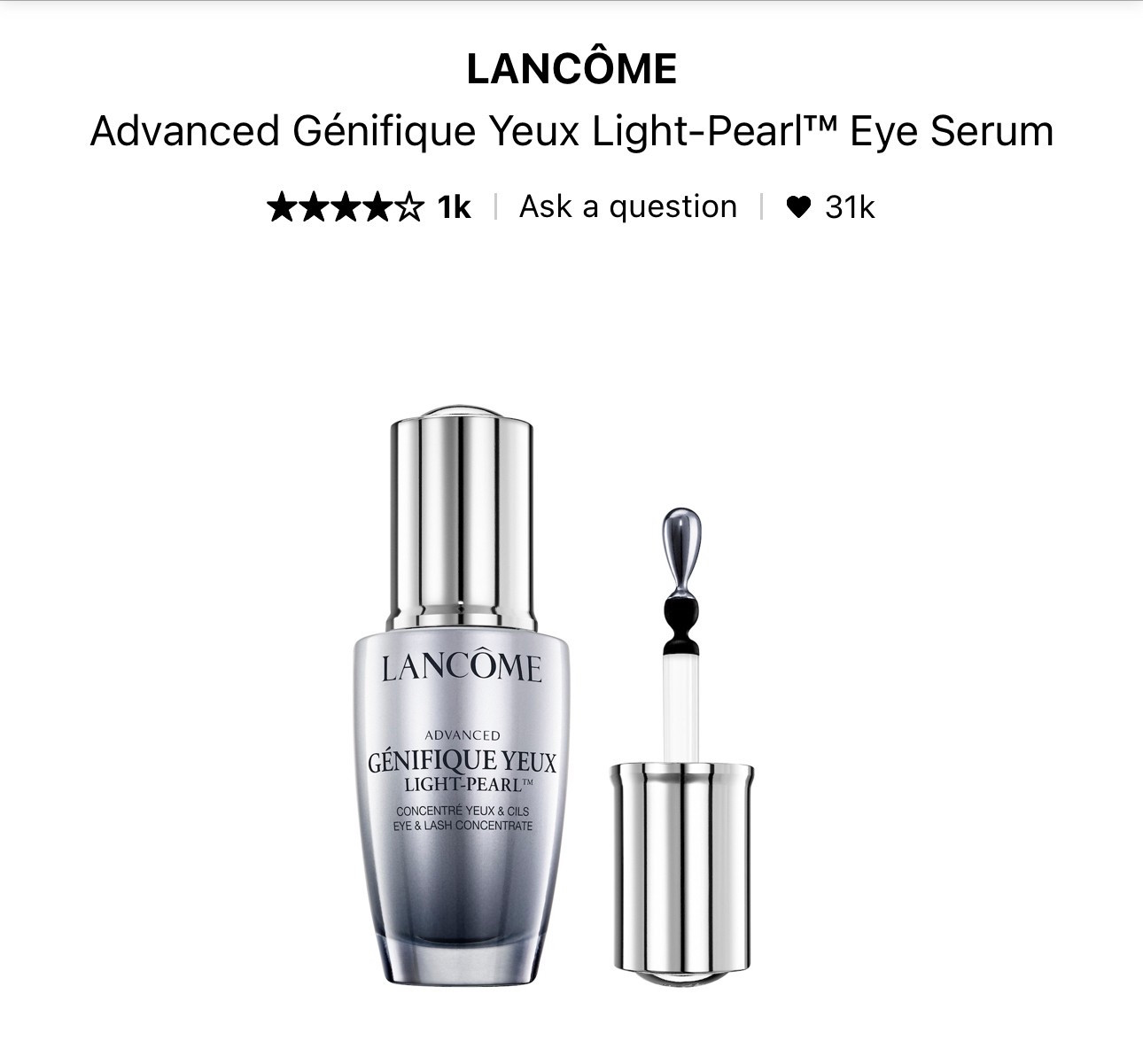 Magic eye serum 

#LTKBeauty