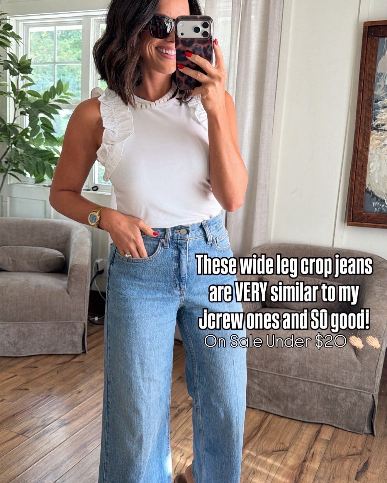 these Walmart wide-leg jeans are SO good 👏🏻 and under $20?! 🙌🏻 such a good everyday pair!

#WalmartFinds #WalmartFashion #WalmartStyle #affordablefashion #LTKfinds #LTKfashion #widelegjeans #everydaystyle #outfitinspo