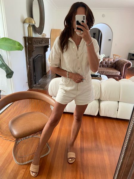 Romper in small 
Summer outfit
