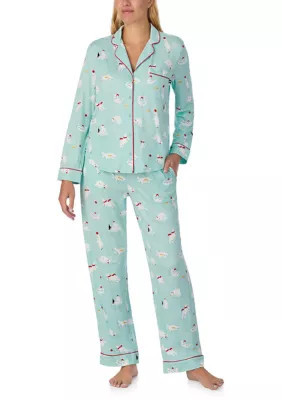 kate spade new york Women's Printed Pajama Set, XL | Belk