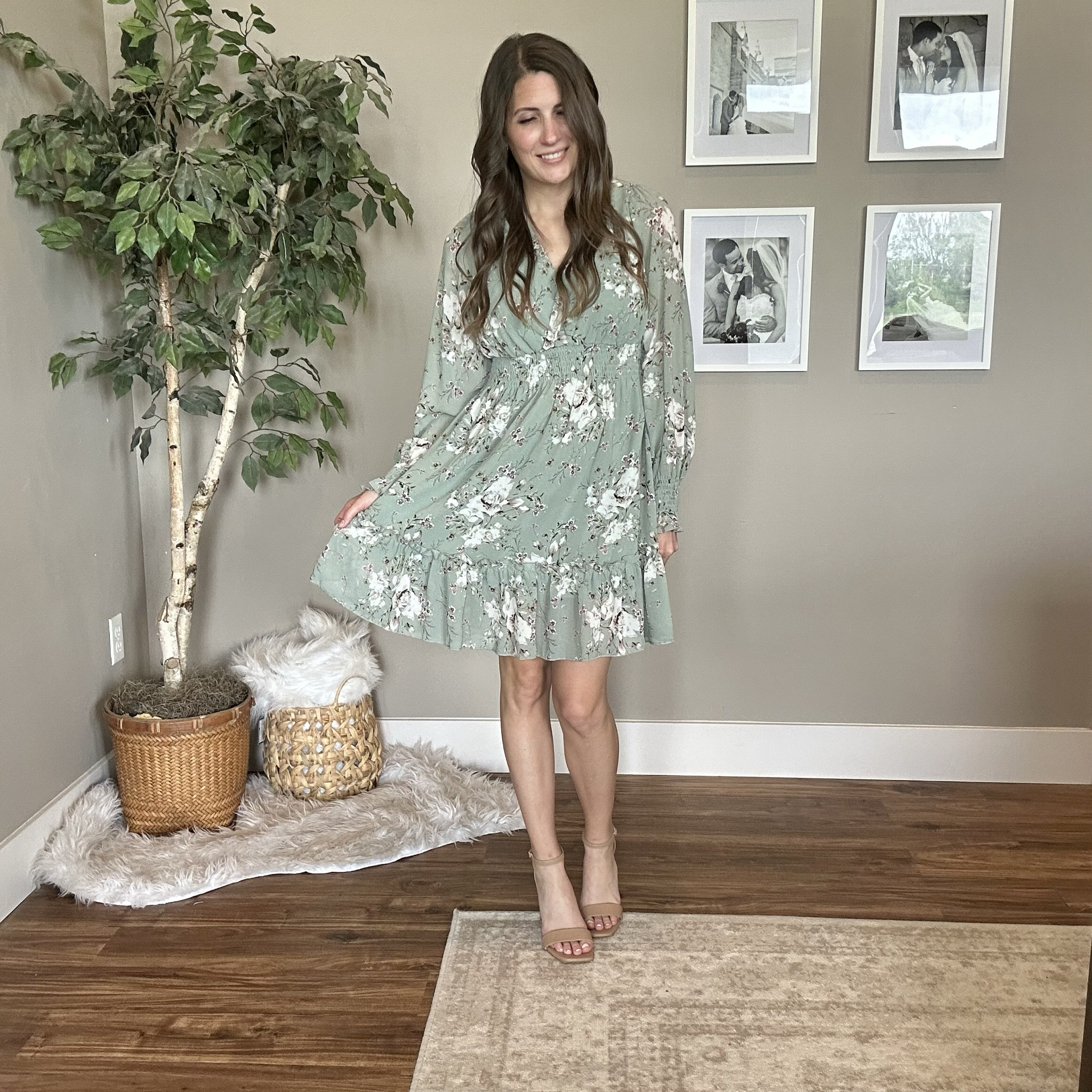 Mother’s Day fit drop! 
Love this floral dress! I’m a sucker for green and florals  

#LTKwedding #LTKSeasonal #LTKfindsunder50