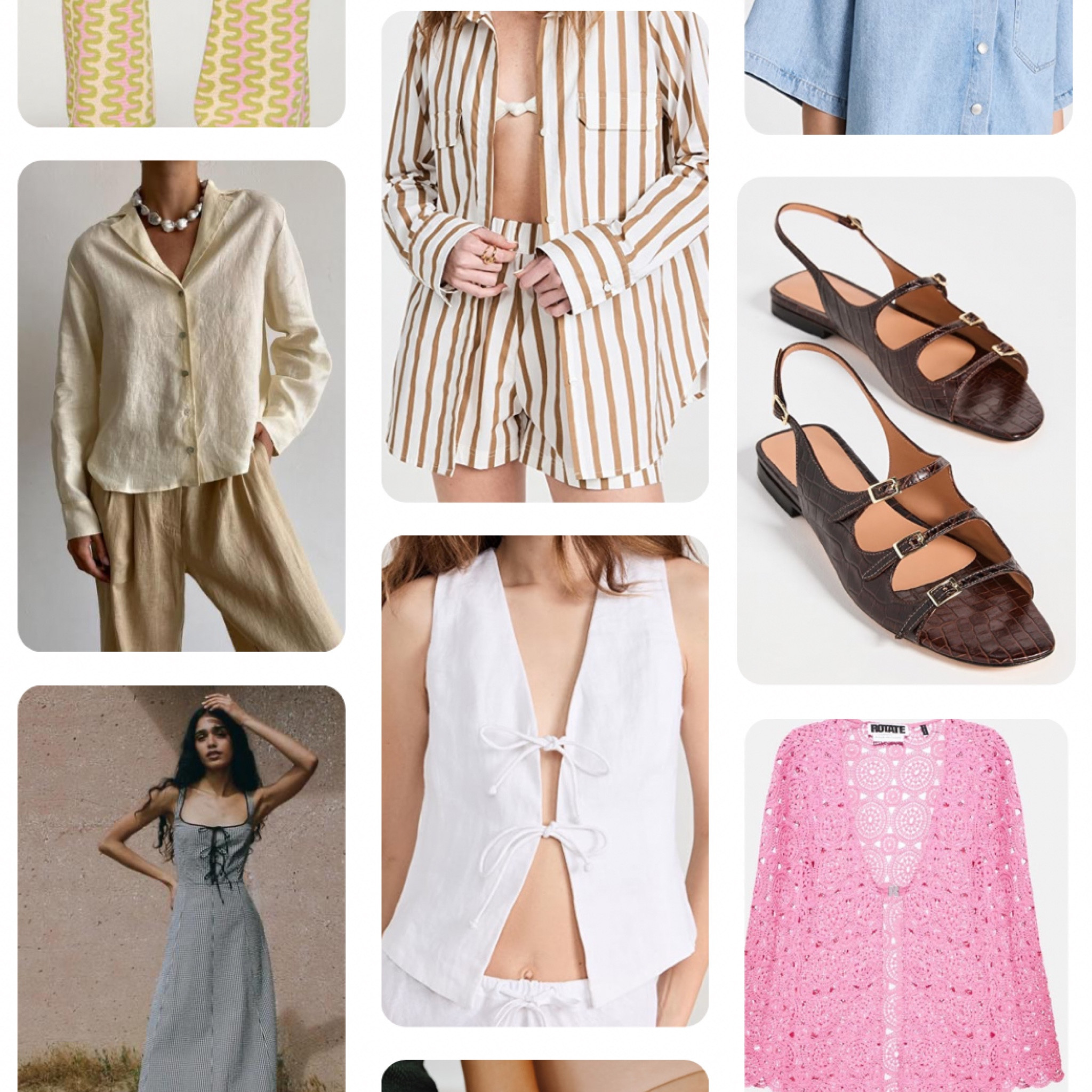 Sharing a few pieces I’ve been loving this week 🤍 fun, bright summer colors, lace, crochet and dainty details great for travels, casual brunch dates, happy hours with the girls and honestly, everyday! 

#LTKstyletip #LTKFind #LTKsalealert