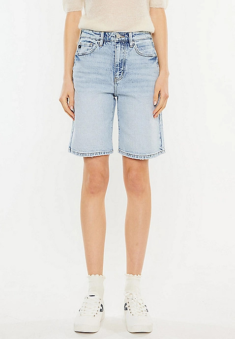 KanCan™ High Rise 9in Relaxed Bermuda Short | Maurices