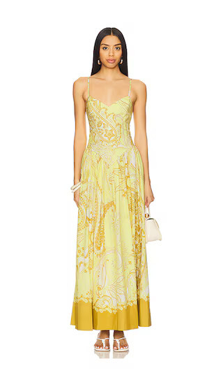 HEMANT AND NANDITA Long Dress in Yellow. - size XXL | Revolve Clothing (Global)