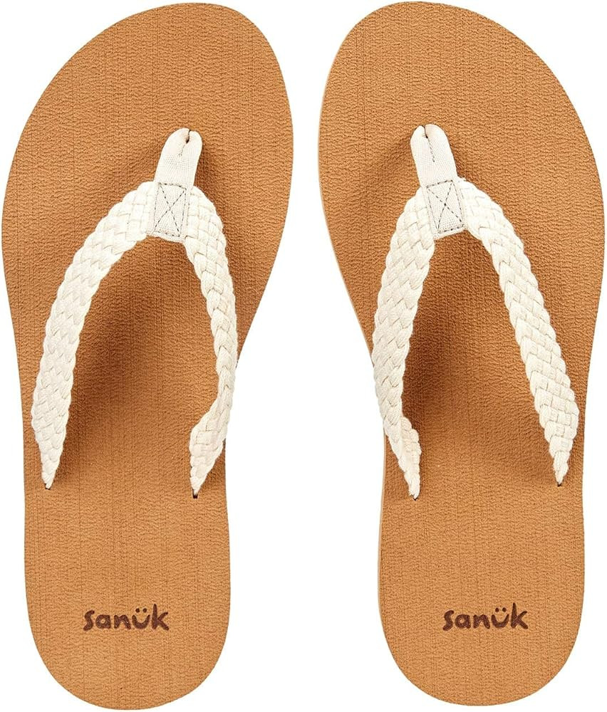 Sanuk Women's Stacker Braid Flip-Flop | Amazon (US)