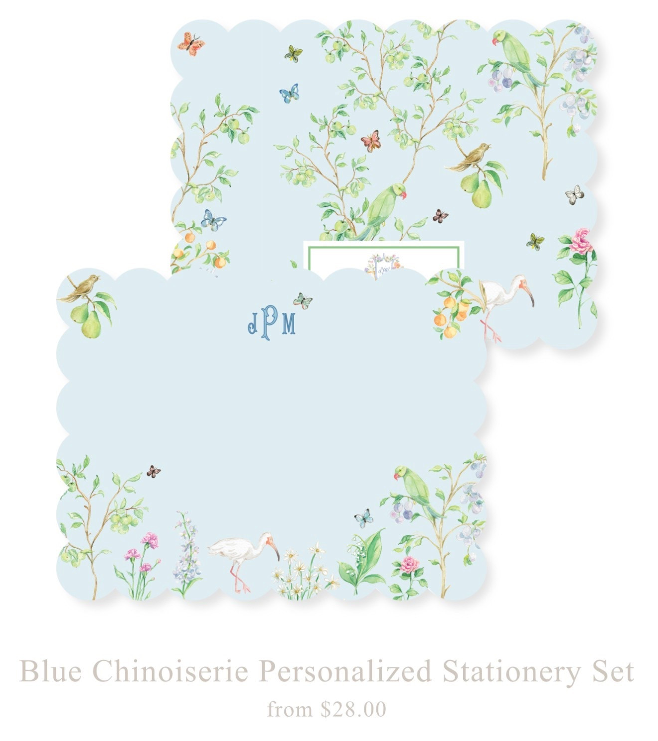 her stuff is my favorite:
I have this blue stationary !!
