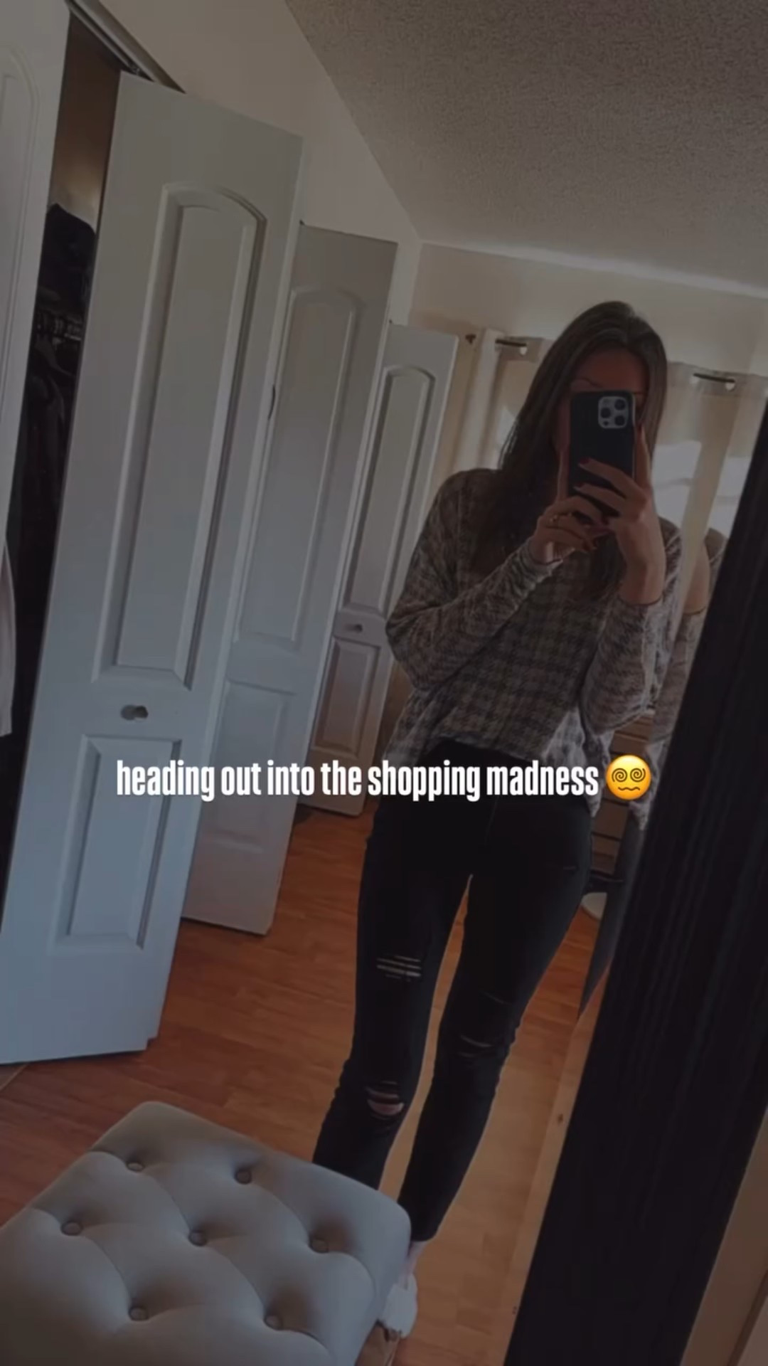 heading out into the shopping madness 😵‍💫