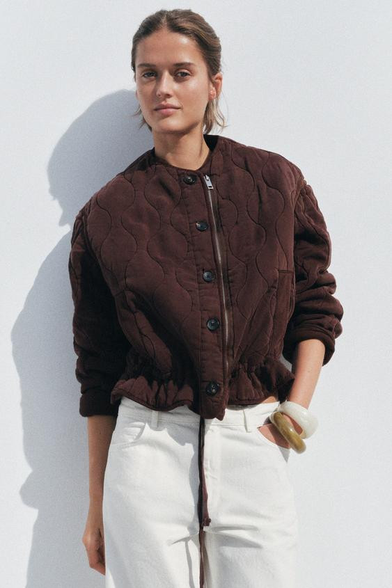 ZW COLLECTION PADDED JACKET | Zara UK