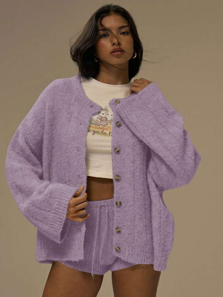 MUSERA Women Cardigans New Years Fall Autumn Winter Christmas | SHEIN