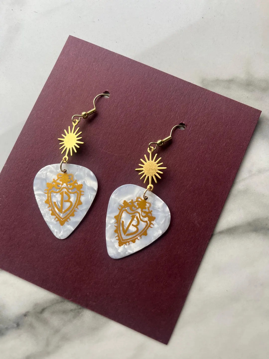 Jonas Brothers Guitar Pick Earrings Concert Jewelry - Etsy | Etsy (US)