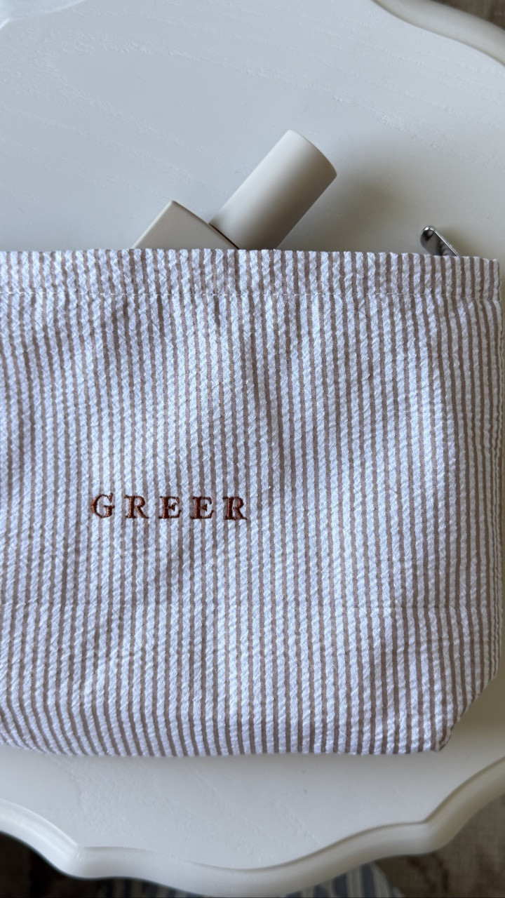 Everyone is getting embroidered gifts this holiday season. Ha! Getting a jump start because this machine is SO much fun. Nothing is safe from a monogram.

#LTKmomlife
