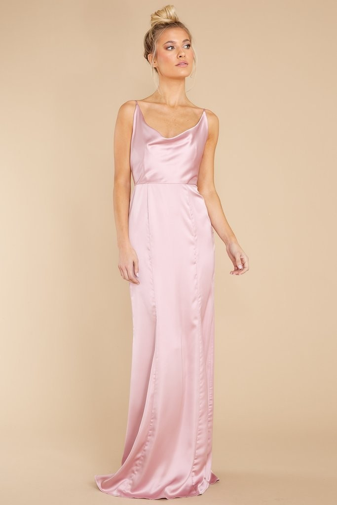 Inner Radiance Dusty Rose Maxi Dress | Red Dress 