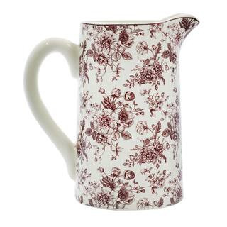 8" Light Floral Pitcher by Ashland® in Red | Michaels® | Michaels Stores