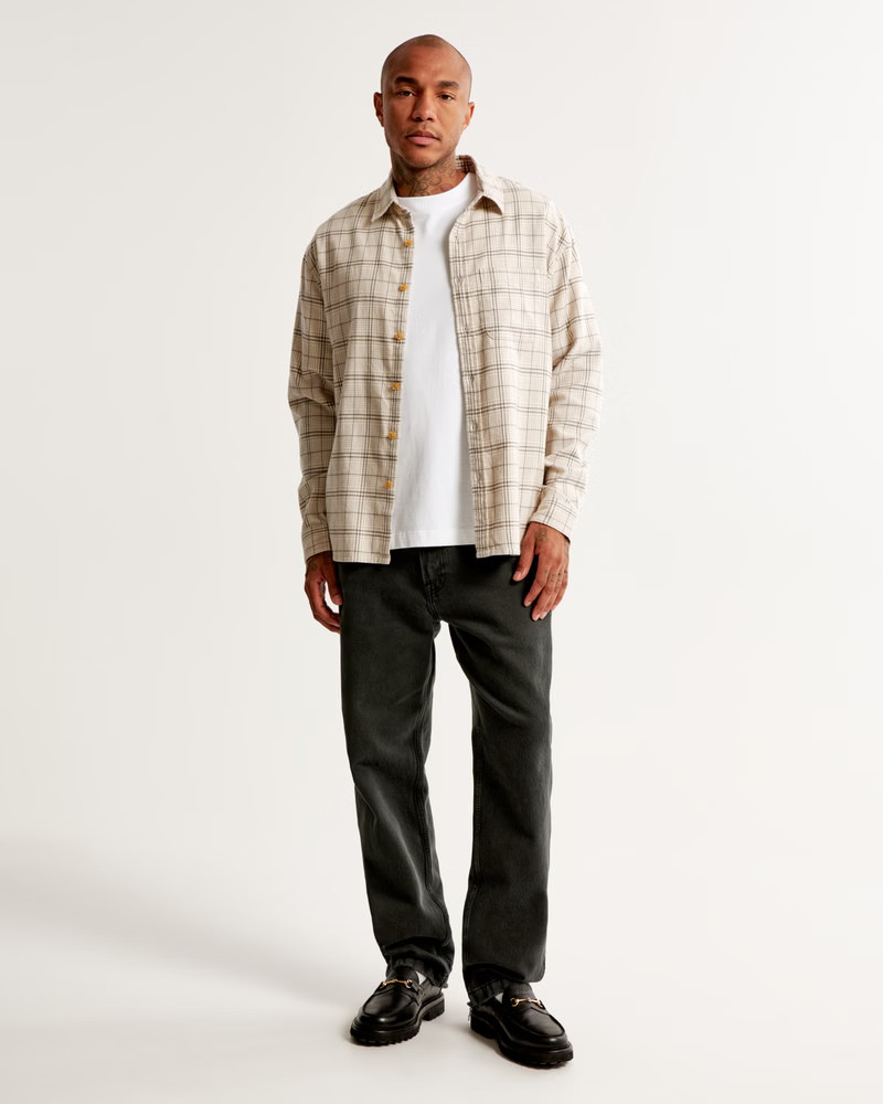 90s Relaxed Flannel | Abercrombie & Fitch (US)