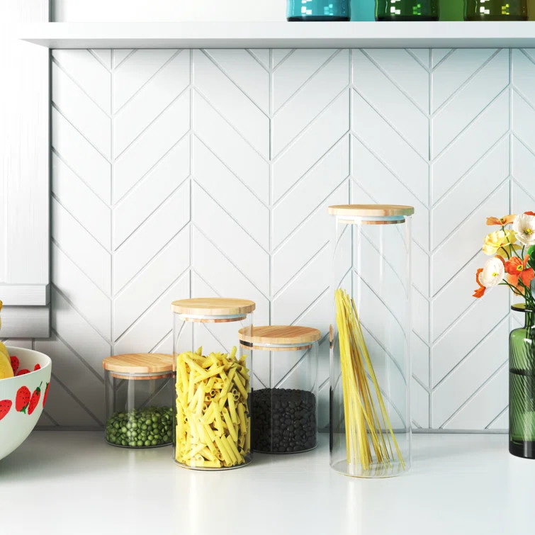 Boyland 4 Piece Kitchen Canister Set | Wayfair North America