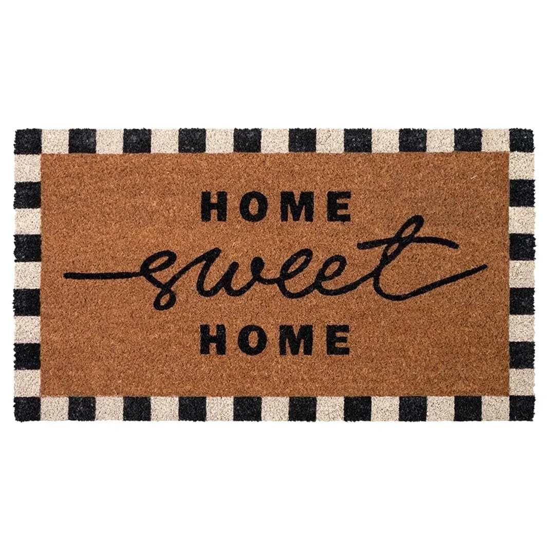 16" X 28" Coir Mats - Sweet Home Check | Walmart (US)