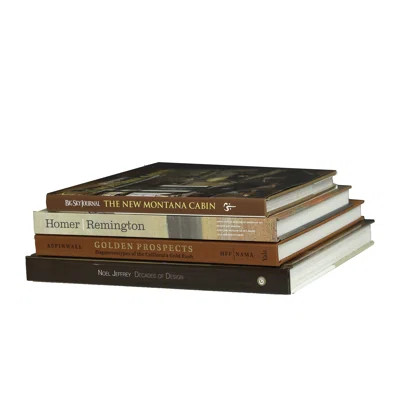 4 Piece Coffee Table Santa Fe ColorStak Authentic Decorative Book Set | Perigold