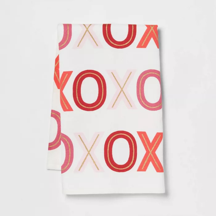 Cotton XO Kitchen Towel - Threshold™ | Target