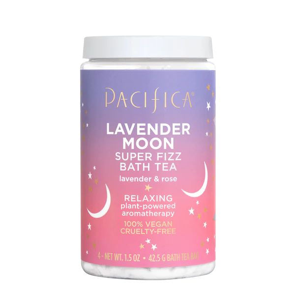 Lavender Moon Super Fizz Bath Tea | Pacifica Beauty