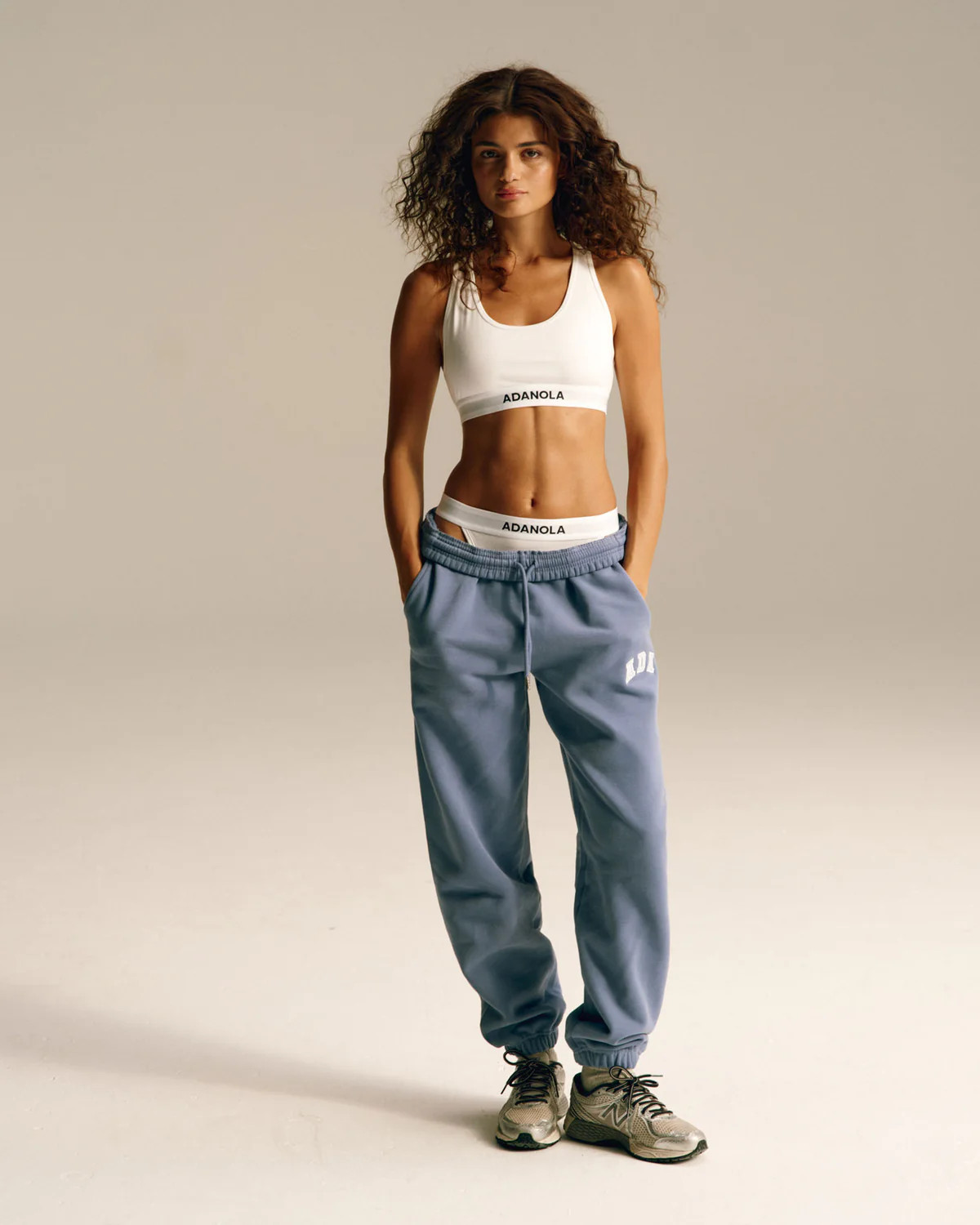 ADA Sweatpants - Vintage Blue/Powder Blue | Adanola UK