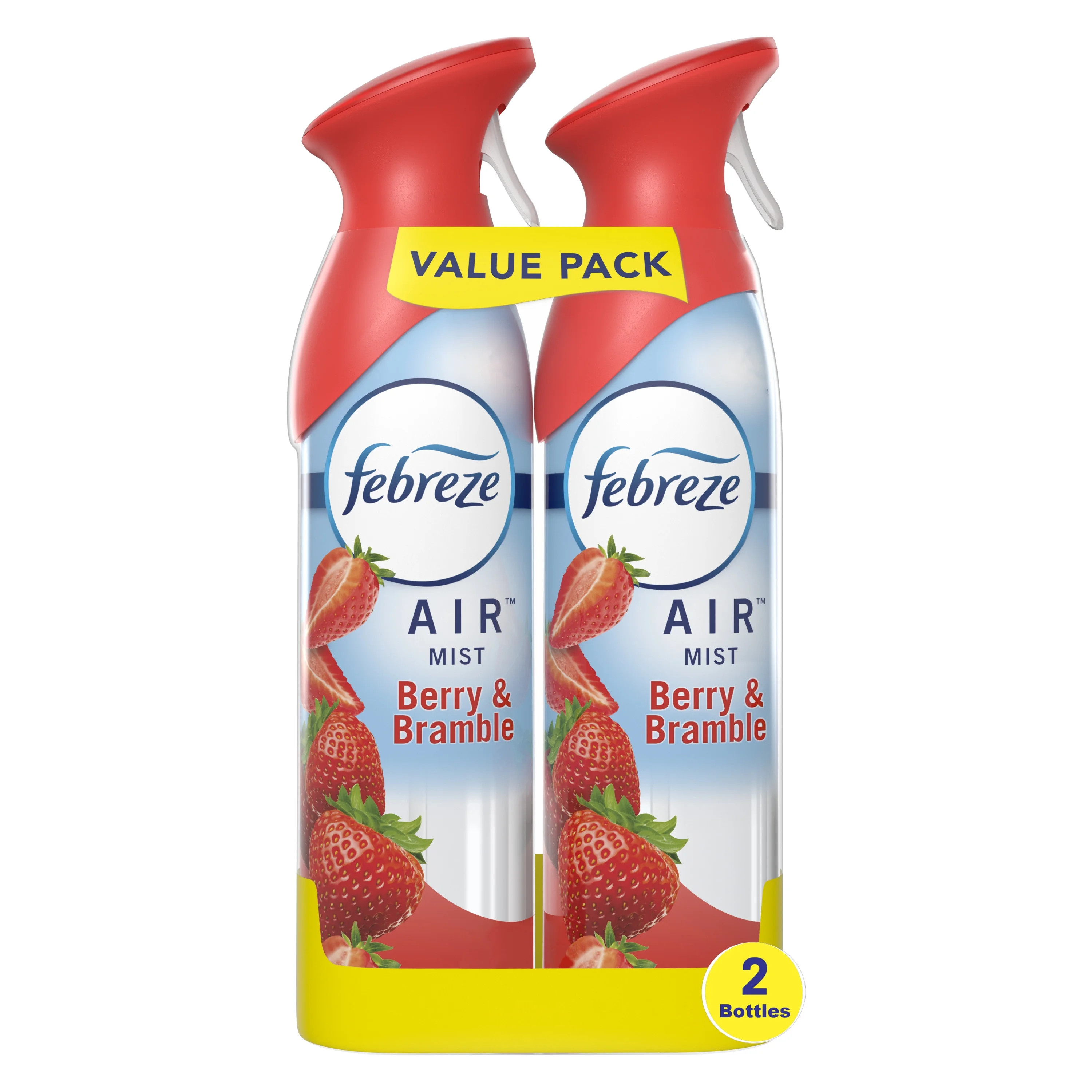 Febreze Air Freshener Spray, Odor-Fighting Room Spray, Berry & Bramble, 8.8oz, 2 Count | Walmart (US)