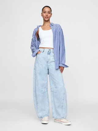 High Rise Horseshoe Jeans | Gap (US)