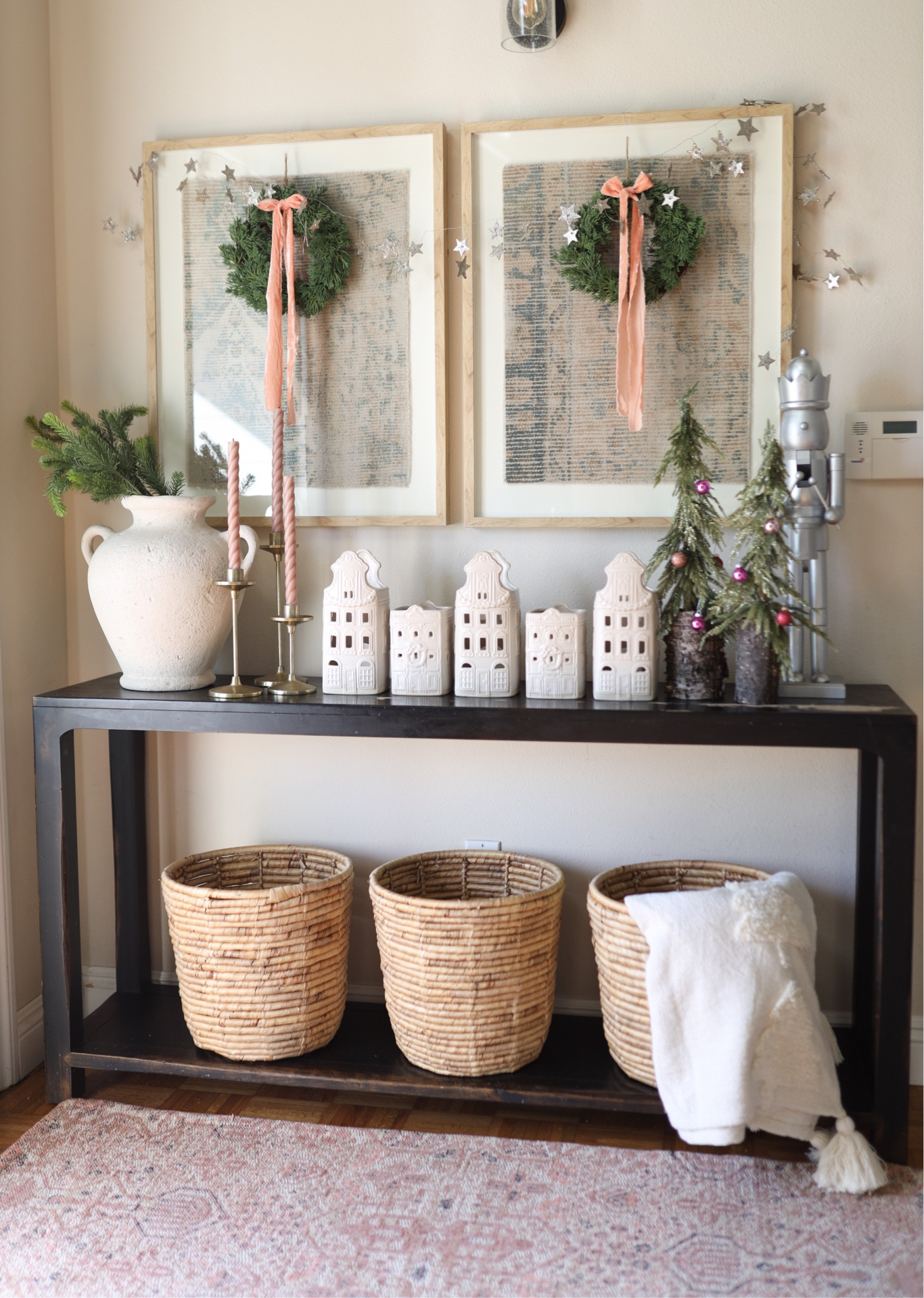 Christmas entryway 

#LTKHoliday #LTKhome #LTKSeasonal