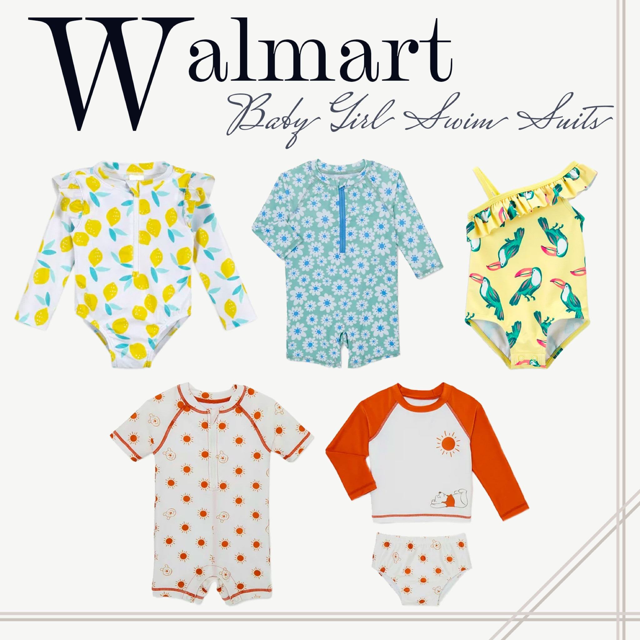 Walmart Baby Girl Swim Suits

#LTKfamily #LTKkids #LTKSeasonal