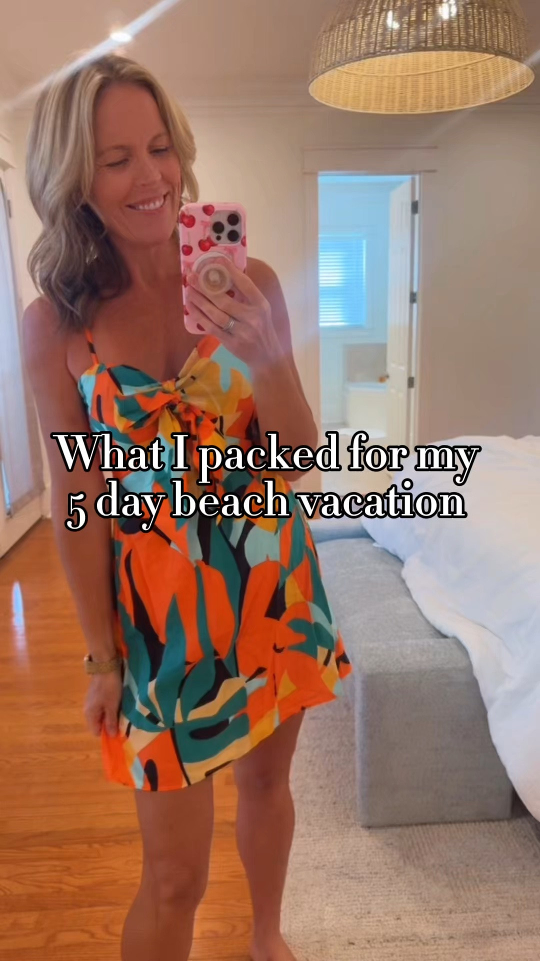 I packed for 5 days at the beach… and these are the pieces I’d pack again tomorrow. 🌴✨

The dresses, swimsuits, coverups, and accessories that made getting ready effortless.

Comment BEACH and I’ll send all the links. 🏖️💛

#LTKdayinmylife #LTKSeasonal #LTKOver40