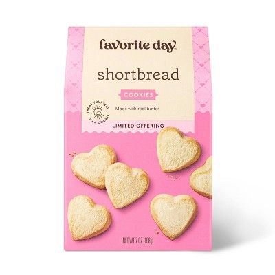 Pure Butter Bites Shortbread Heart Shaped - 7oz - Favorite Day™ | Target