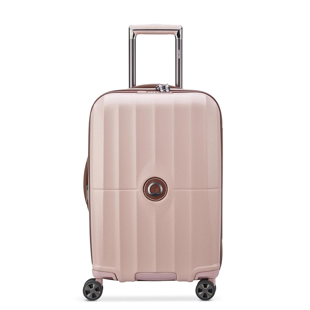 DELSEY PARIS Carrousel Hardside Expandable Luggage with Spinner Wheels, Pink, Carry-on 21 Inch | Amazon (US)
