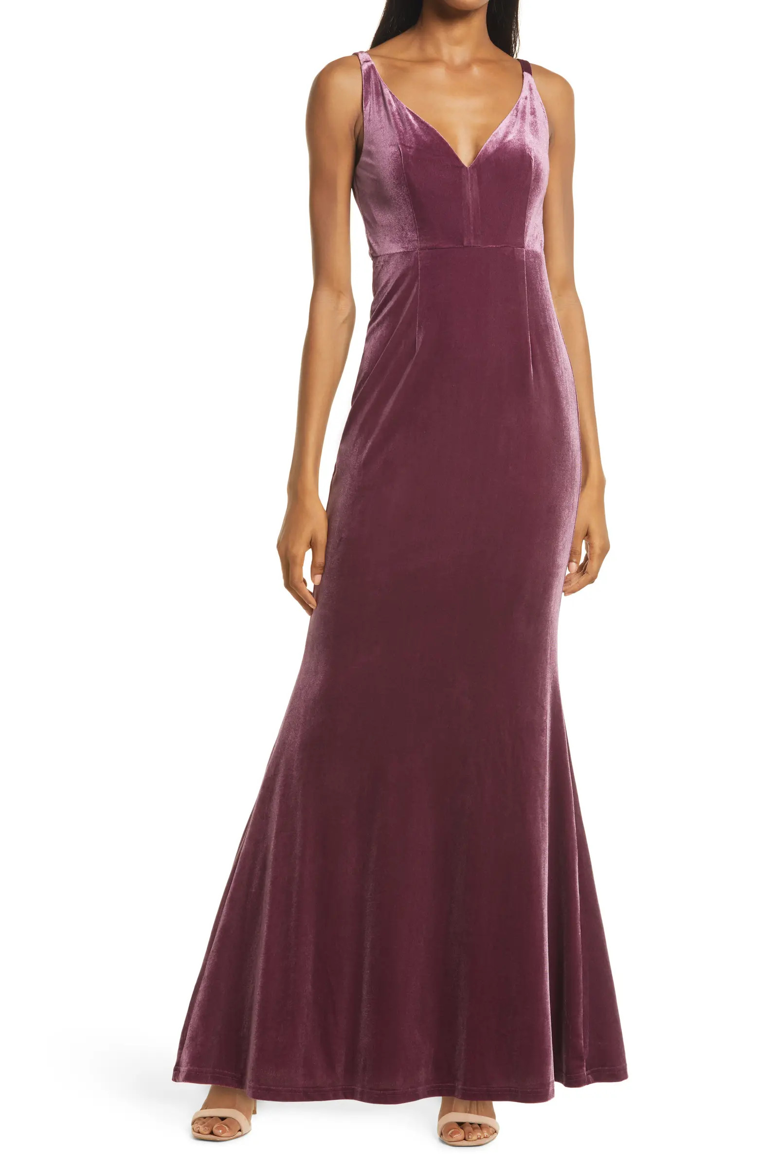 Maliya Velvet Gown | Nordstrom