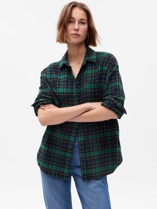 Flannel Big Shirt$27.00($27.00 - $54.99)60% Off! Limited-Time Deal259 Ratings Image of 5 stars, 4... | Gap (US)