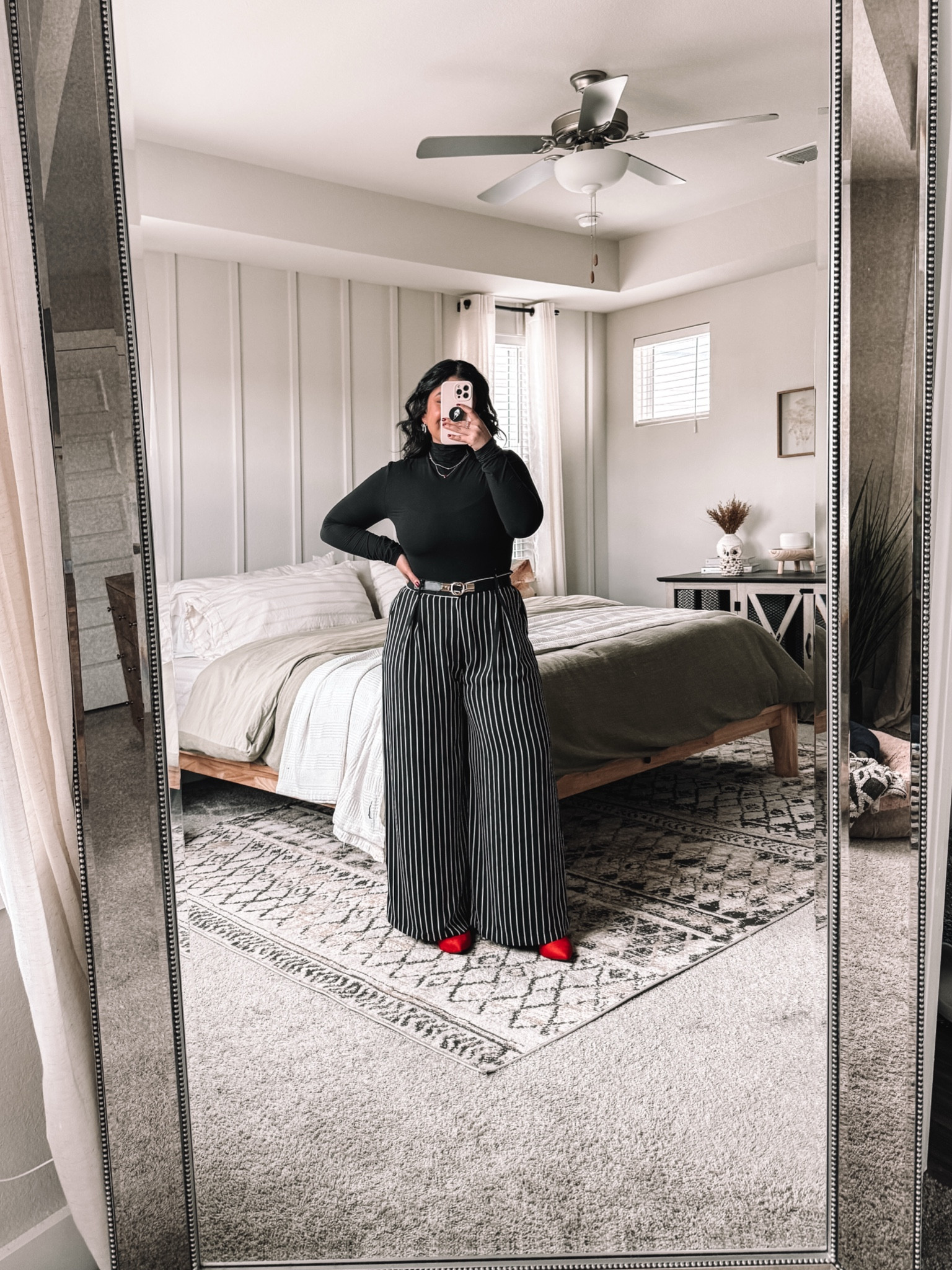 I’m 5’1”, size 10-12. Entire outfit is Amazon. Large in bodysuit, large short in the pants. 

#LTKFindsUnder50 #LTKMidsize #LTKPetite