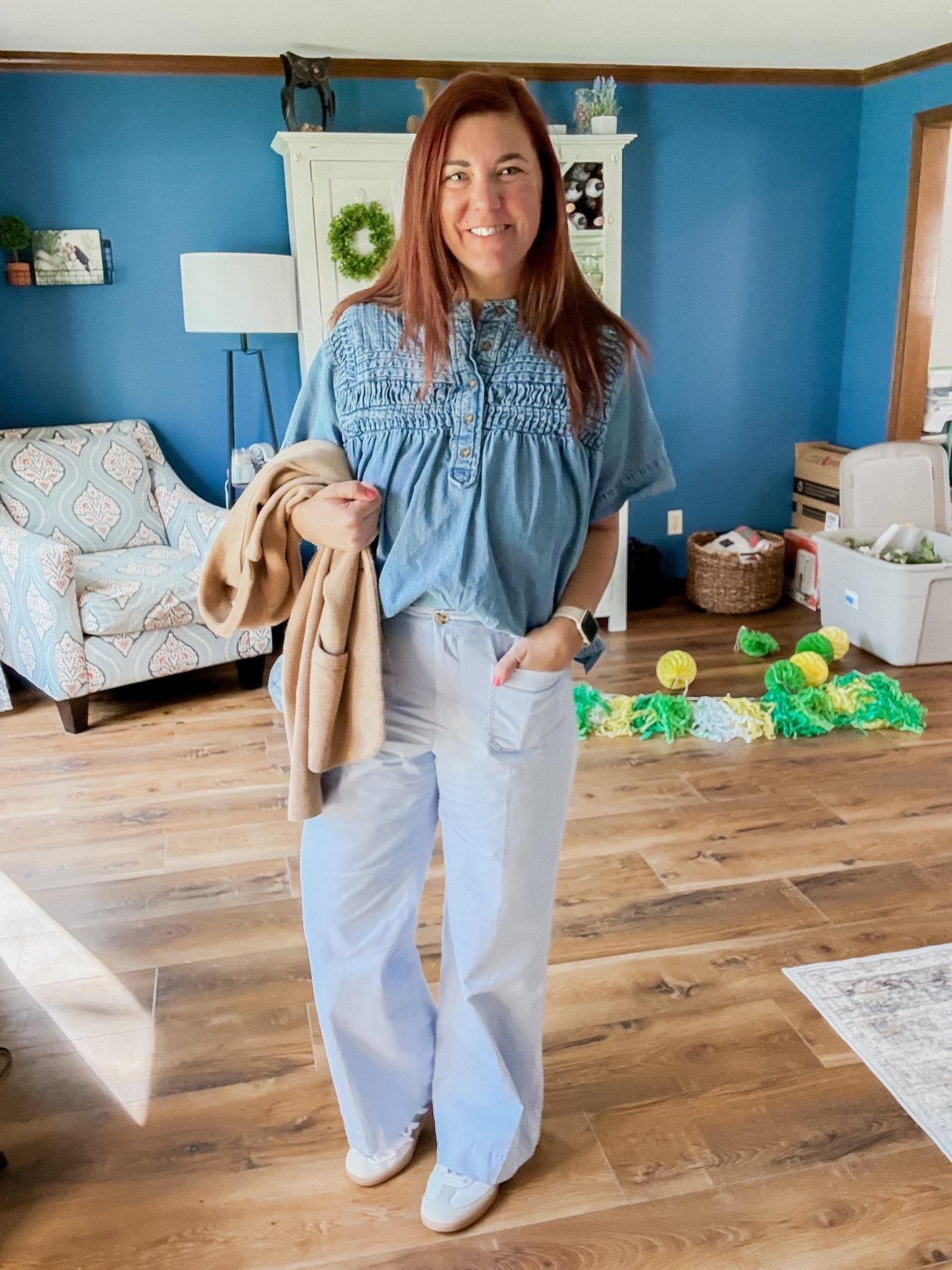 Monday fit and went monochromatic! These pants from Jcrew factory are my fav!

#LTKgrwm #LTKootd #LTKMidsize
