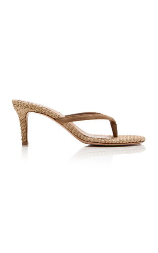 Calypso Suede Thong Sandals | Moda Operandi (Global)
