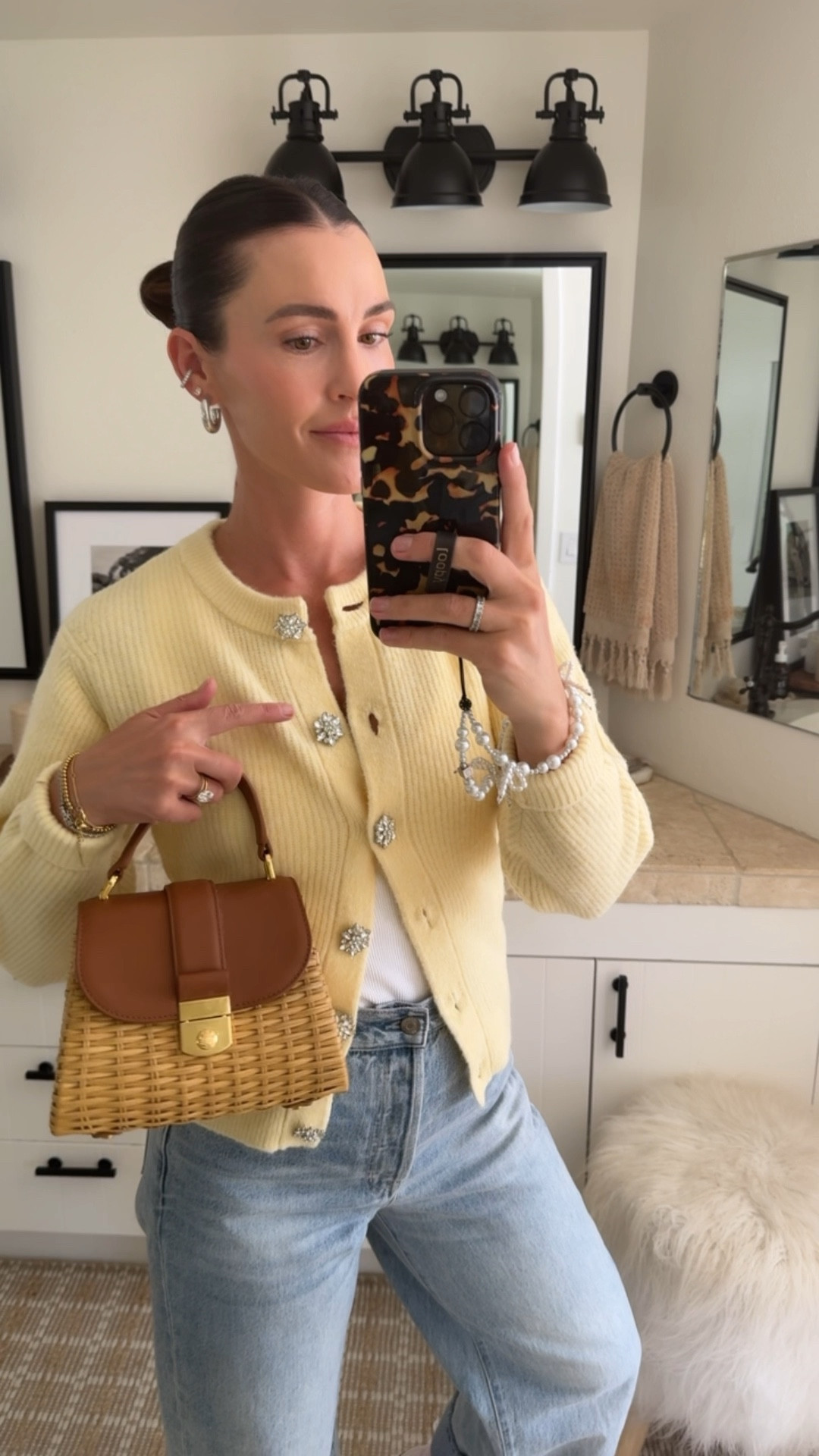 SPRING \ butter yellow outfit 🧈 
Sweater - small
Jeans - 27 

#LTKSeasonal #LTKStyleTip #LTKWatchNow