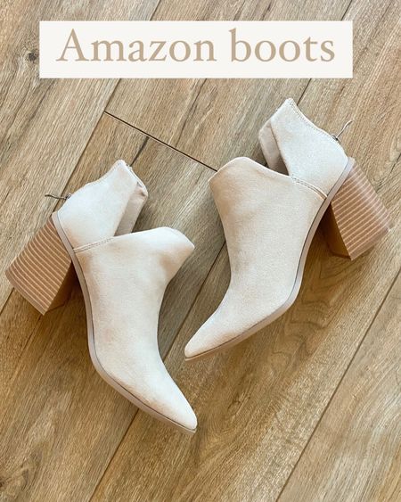 Amazon fashion. Boots. Booties. Pointed toe booties.

#LTKunder50 #LTKSeasonal #LTKsalealert