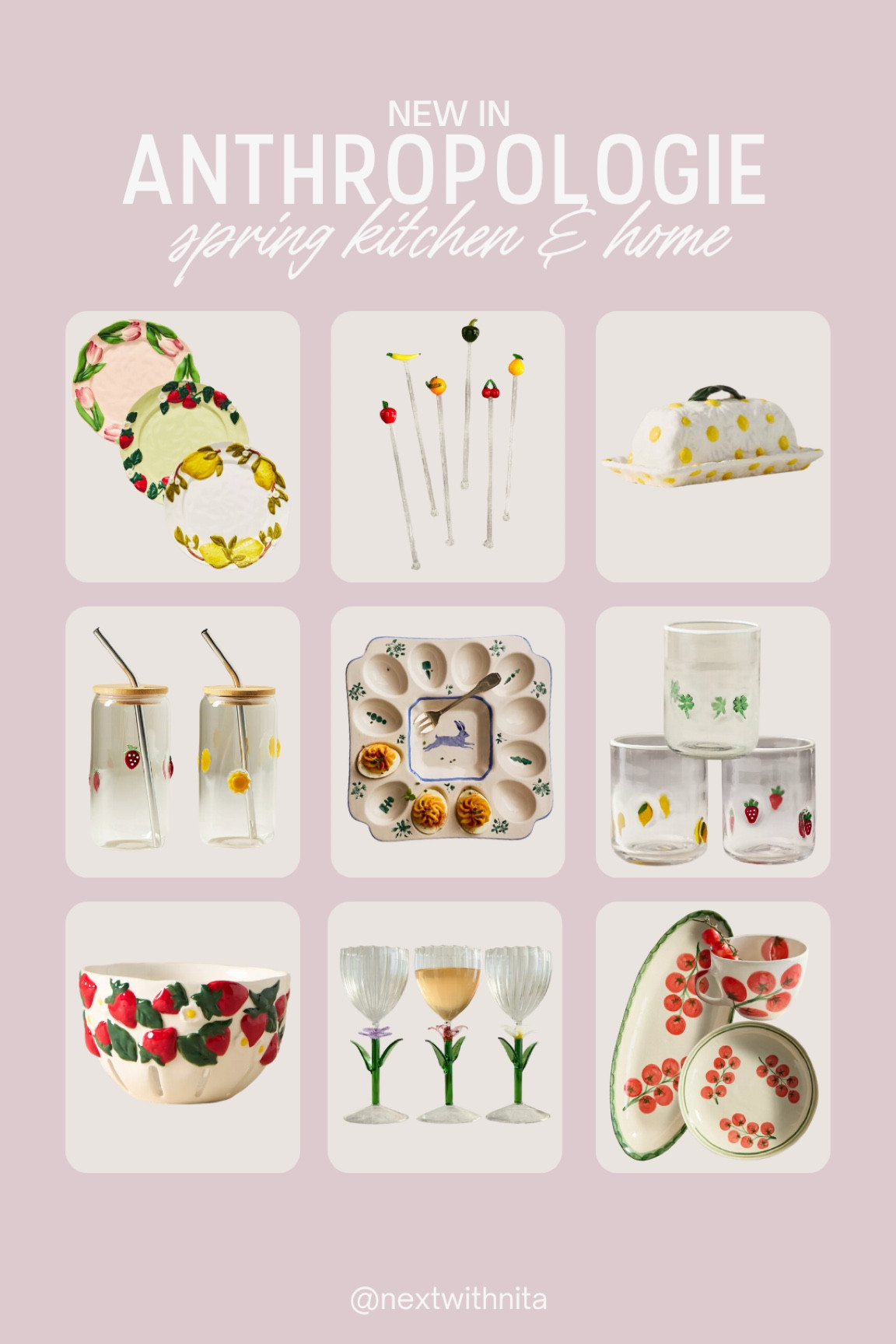 The cutest new home and spring arrivals at Anthropologie!🌷🐣

#LTKStyleTip #LTKFindsUnder100 #LTKHome