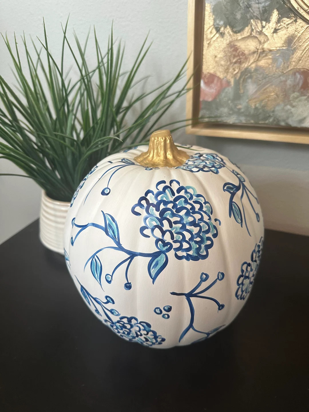 9 Hand-painted Faux Pumpkin / Fall Decor / Autumn Home - Etsy | Etsy (US)