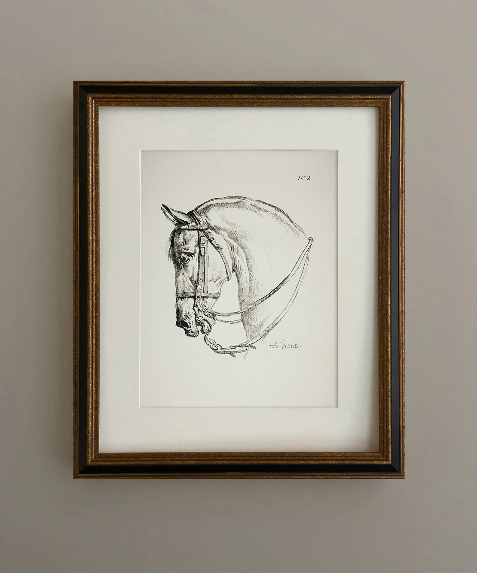 Vintage Horse Sketch Prints Wall Art Set Equestrian Drawings Neutral Black and White Art Print Se... | Etsy (Global)