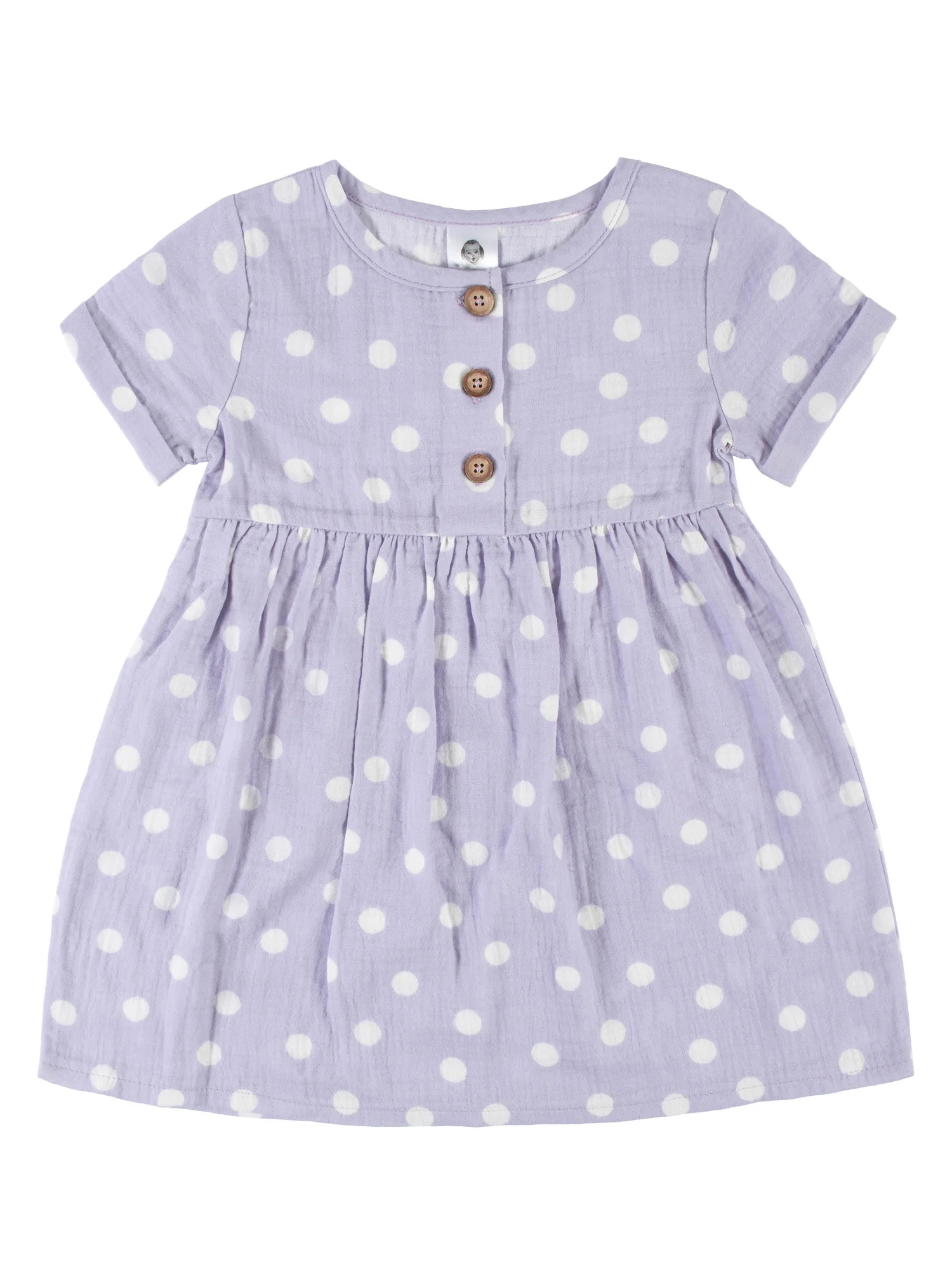 Modern Moments by Gerber Baby & Toddler Girls Short Sleeve Dress, (12M - 5T) | Walmart (US)