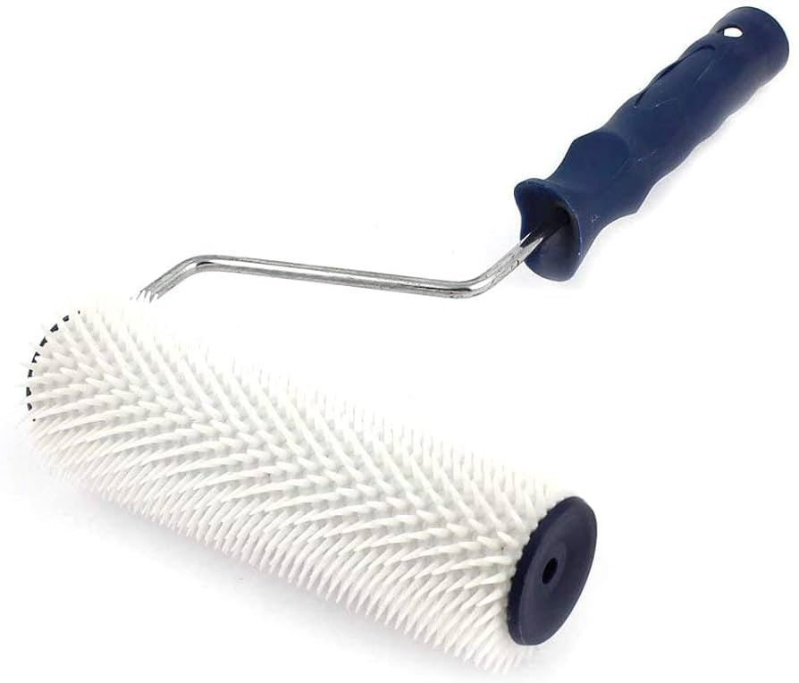 BTMB 23cm/9'' Aeration Latex Floor Self Leveling Screed Spiked Roller | Amazon (US)