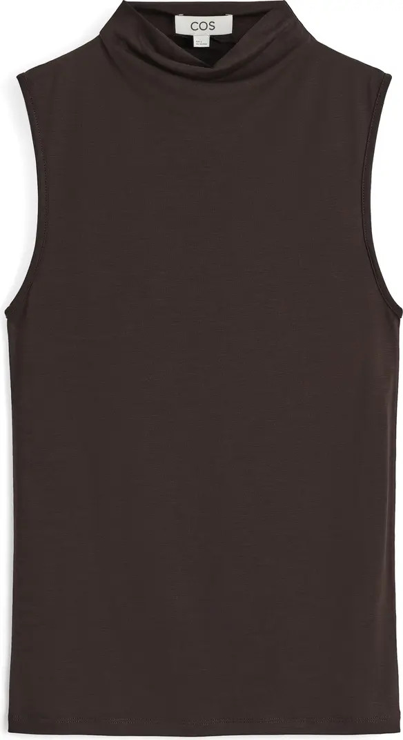 Drape Neck Sleeveless Top | Nordstrom
