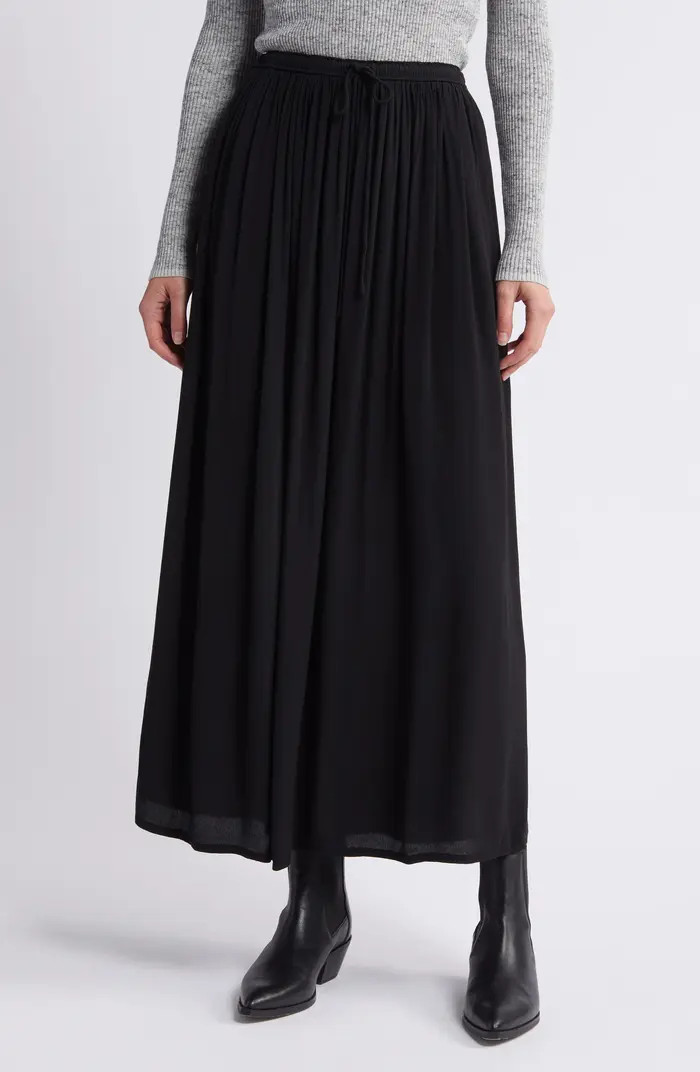 Drawstring Maxi Skirt | Nordstrom
