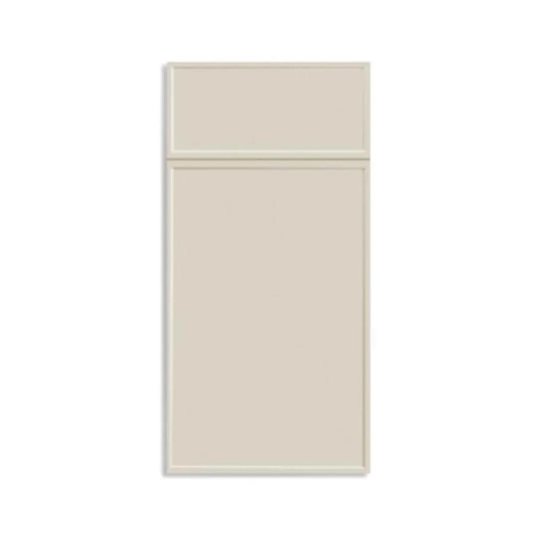 Mist Beige Slim Shaker Sample Door Frameless Modern Contemporary European Style Kitchen Cabinets ... | Etsy (US)