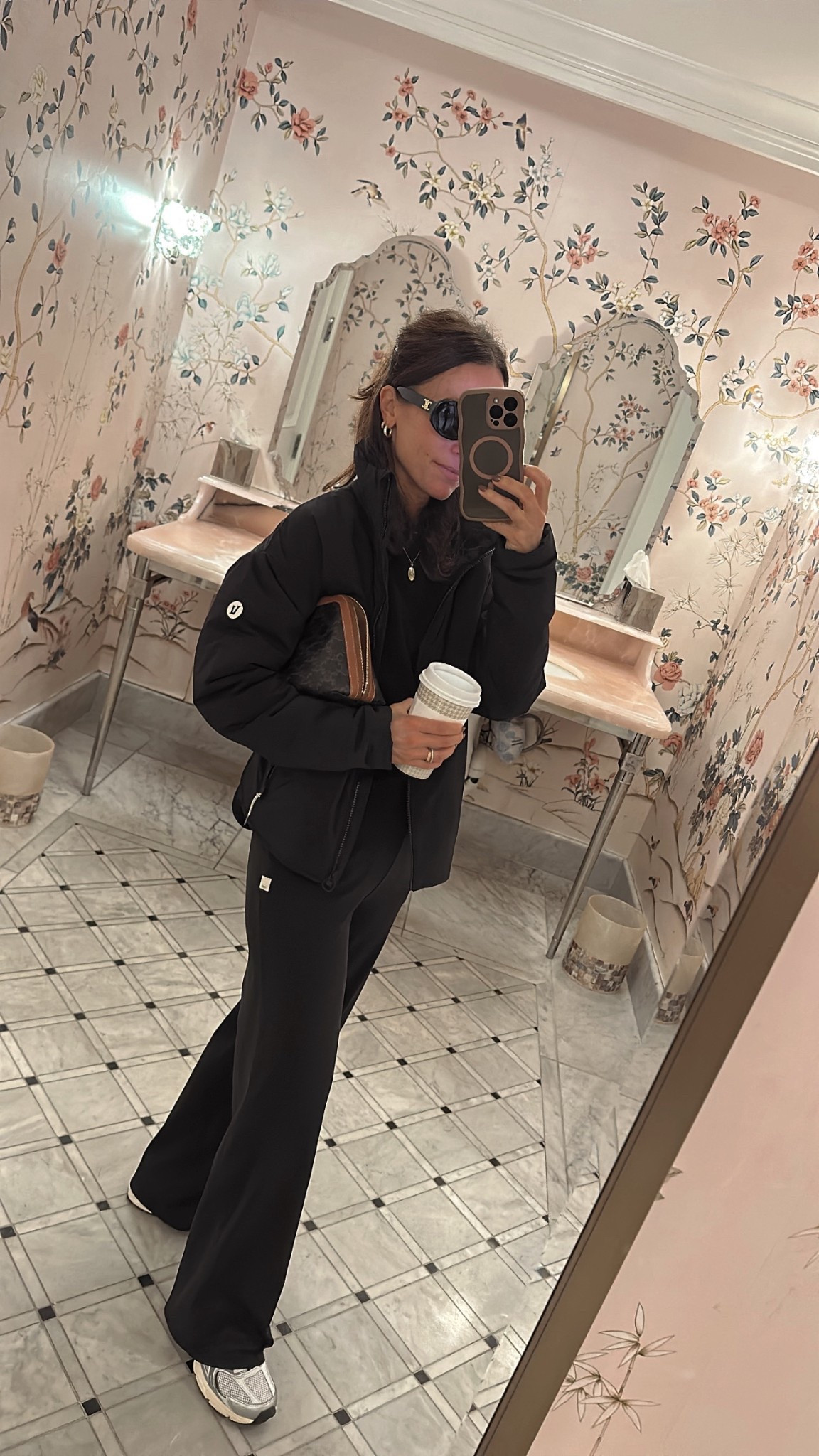 Holiday road trip outfit in pieces that don’t stretch or sag… 

#LTKOver40 #LTKPetite