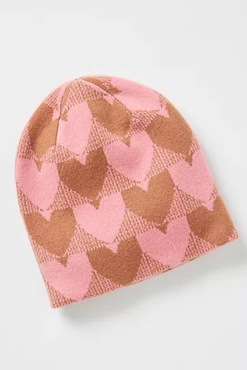 Kerri Rosenthal Heart Beanie | Anthropologie (US)